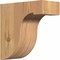 Ekena Millwork Del Monte Smooth Corbel, Western Red Cedar, 3 1/2"W x 8"D x 8"H COR04X08X08DEL00SWR - alternate 1
